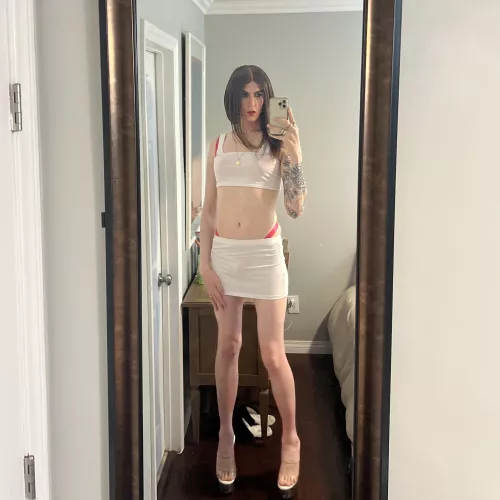 If you saw me at the club dressed like this would you be able to keep your eyes off of my bulge? by Civil_Essay_6285