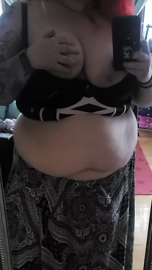 Left unattended after a long day 😘 by CasualTitsOut