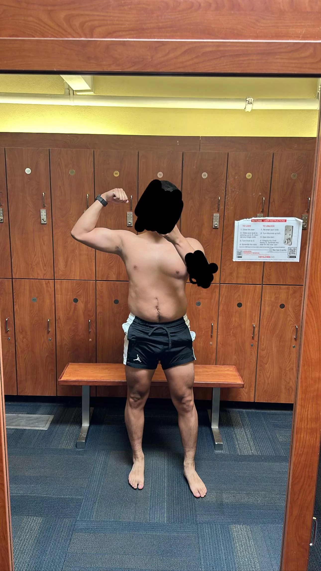 Love a good pump after the gym  posted by nobutsnocutsnococonu