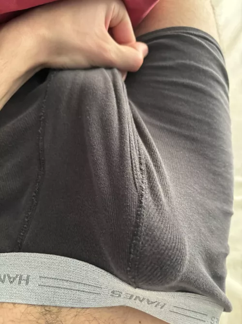 Morning wood won’t go away 😫 by havssgag