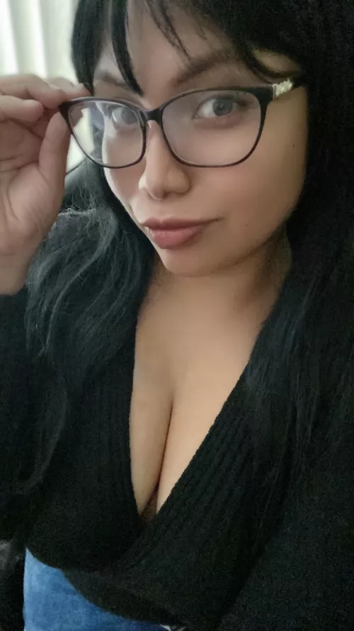 My cleavage before parent’s meeting by SexyAzucena