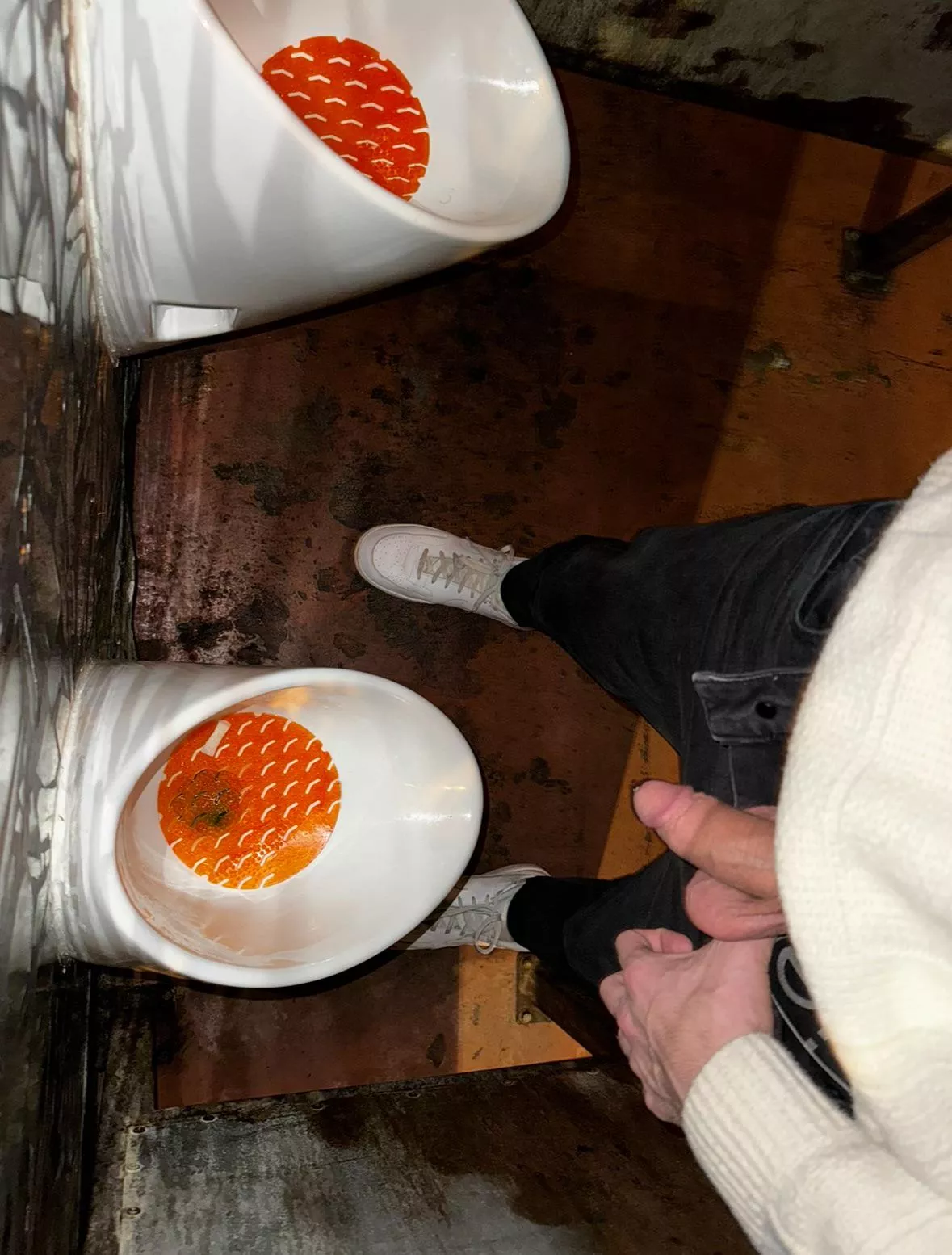 My favorite cruising spot - urinals couldn’t be closer posted by JacksonMarshhh