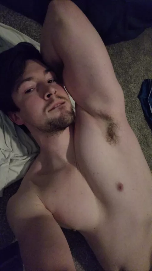 Pits with a scent that penetrates deep in the nostrils and hairs long enough to floss your teeth with 😉 by ihavechronicrealness