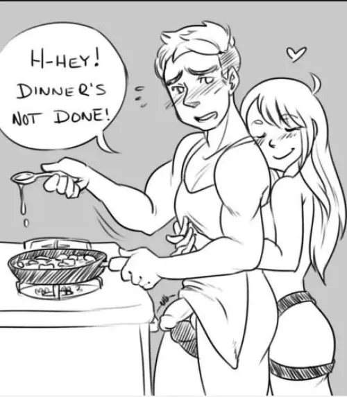 She’s hungry for something else ❤️ by AgreeBeanie