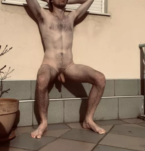 Taking in the rising sun by nudographer2888