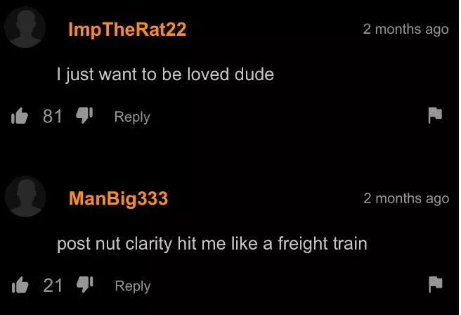 The post nut clarity hit hard posted by Aut0Part5
