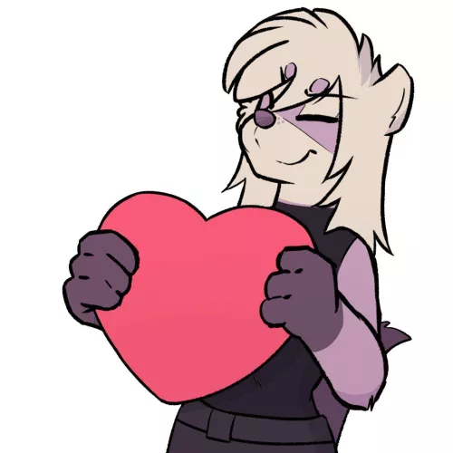 Vinea heart sticker! (animated version in comments) by borealhao