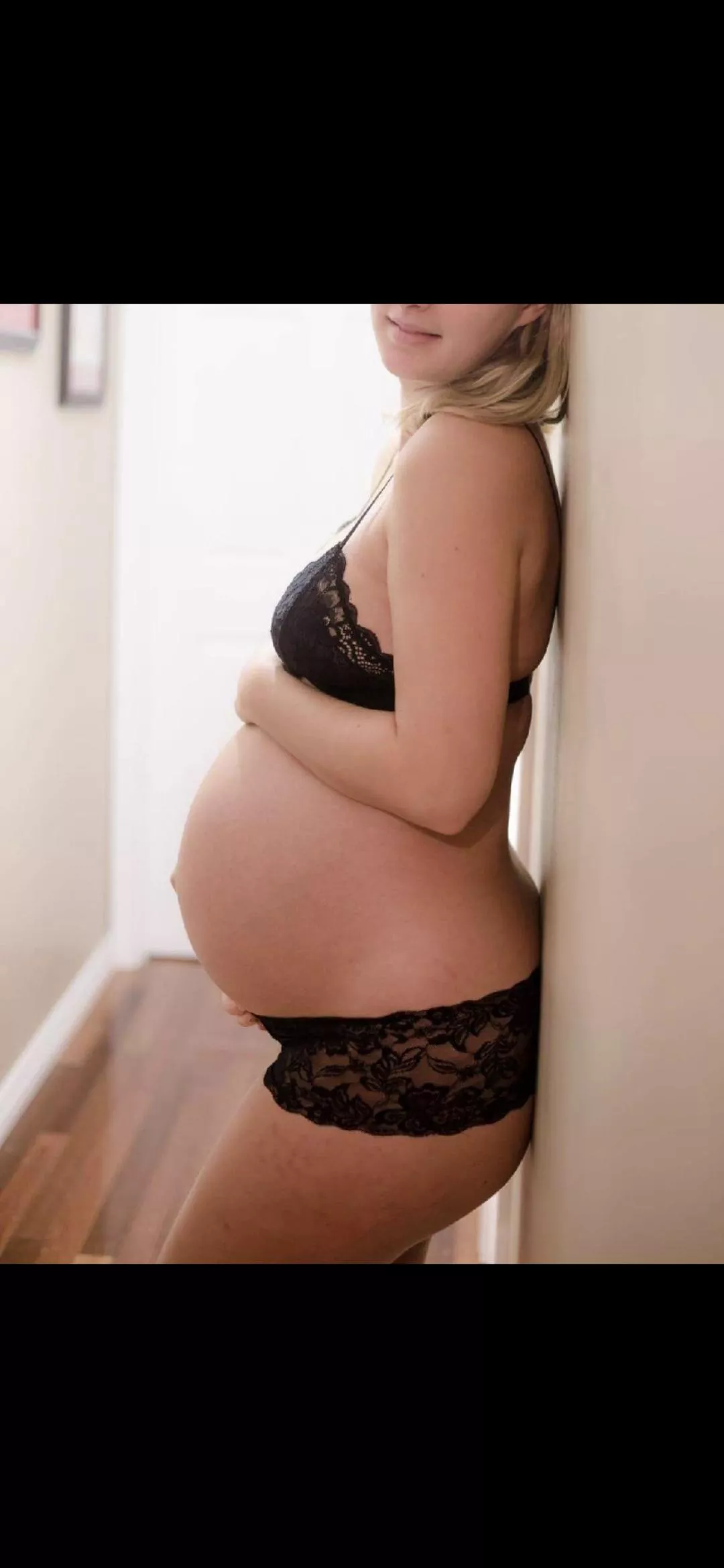 Who thinks preggos look best in black lingerie? posted by Mrandmrssmith24
