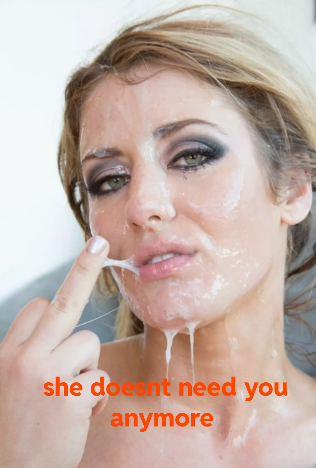 You sent your wife to settle your debt. She just fucked your bully. You still owe him and now she will be coming to beat you with him posted by capmes