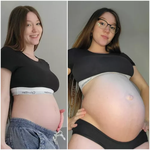 20 weeks vs 36 weeks pregnant by jade_love_12345