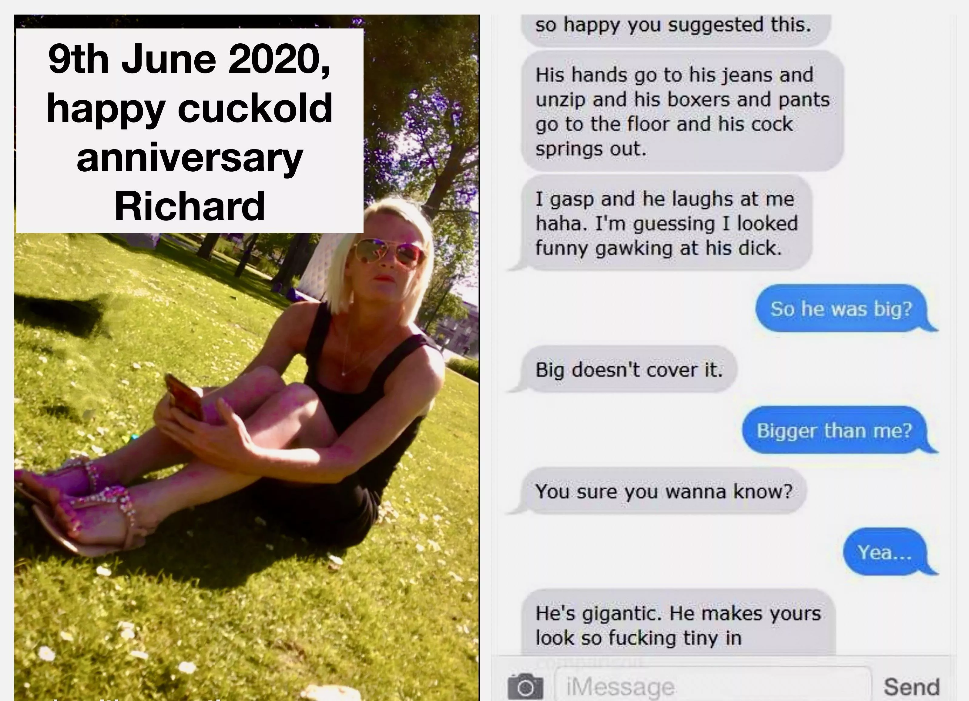 4 years of cuckolding and chastity. Wouldn’t change a single thing  posted by Heat-Past