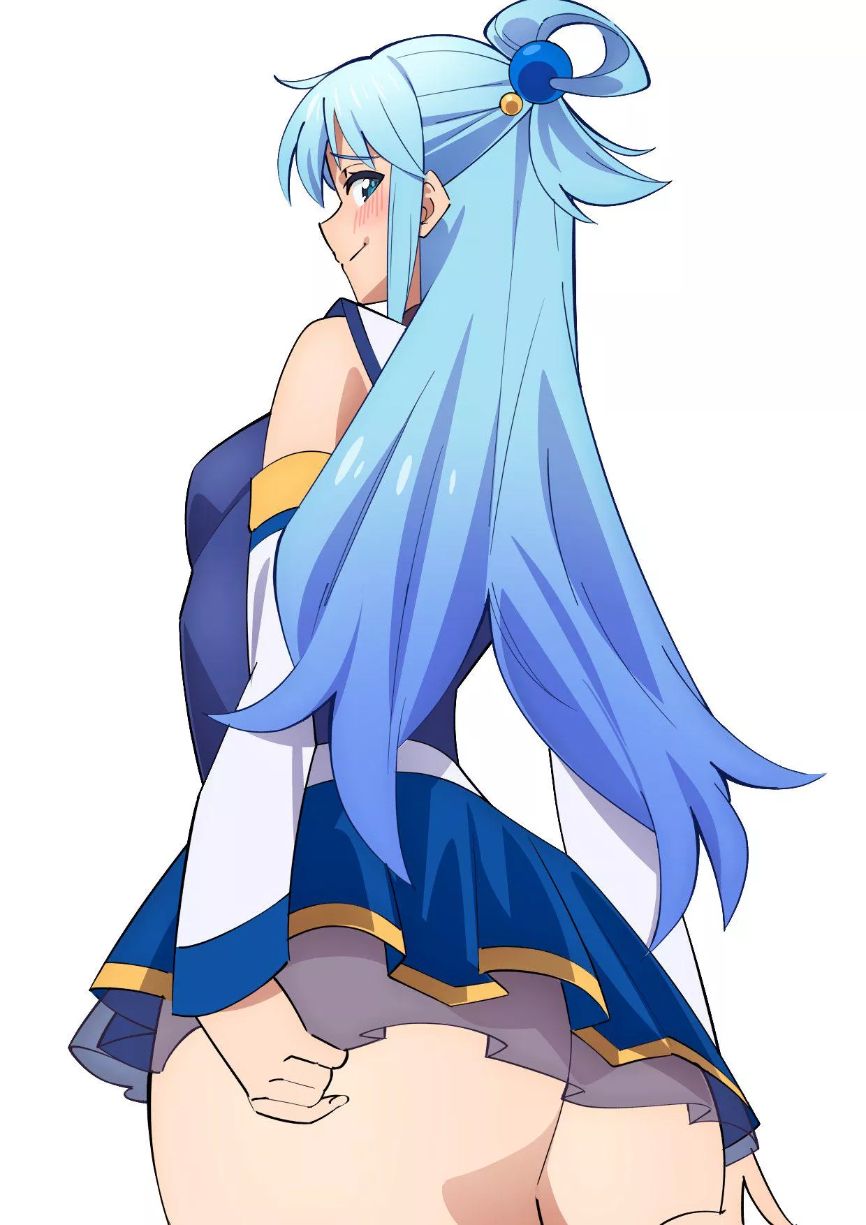 Aqua Going Commando  posted by Csxc