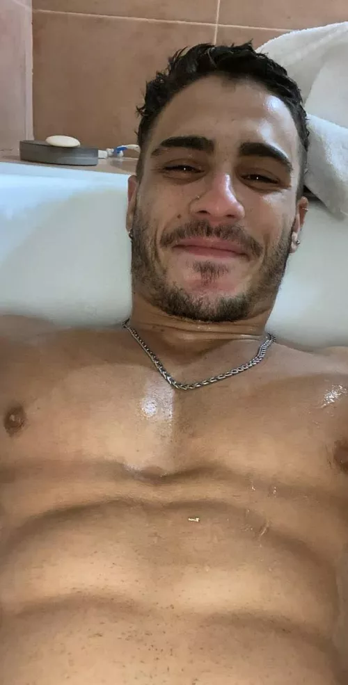 Bet you wish you could join me under this shower, huh? by OlieTheKing