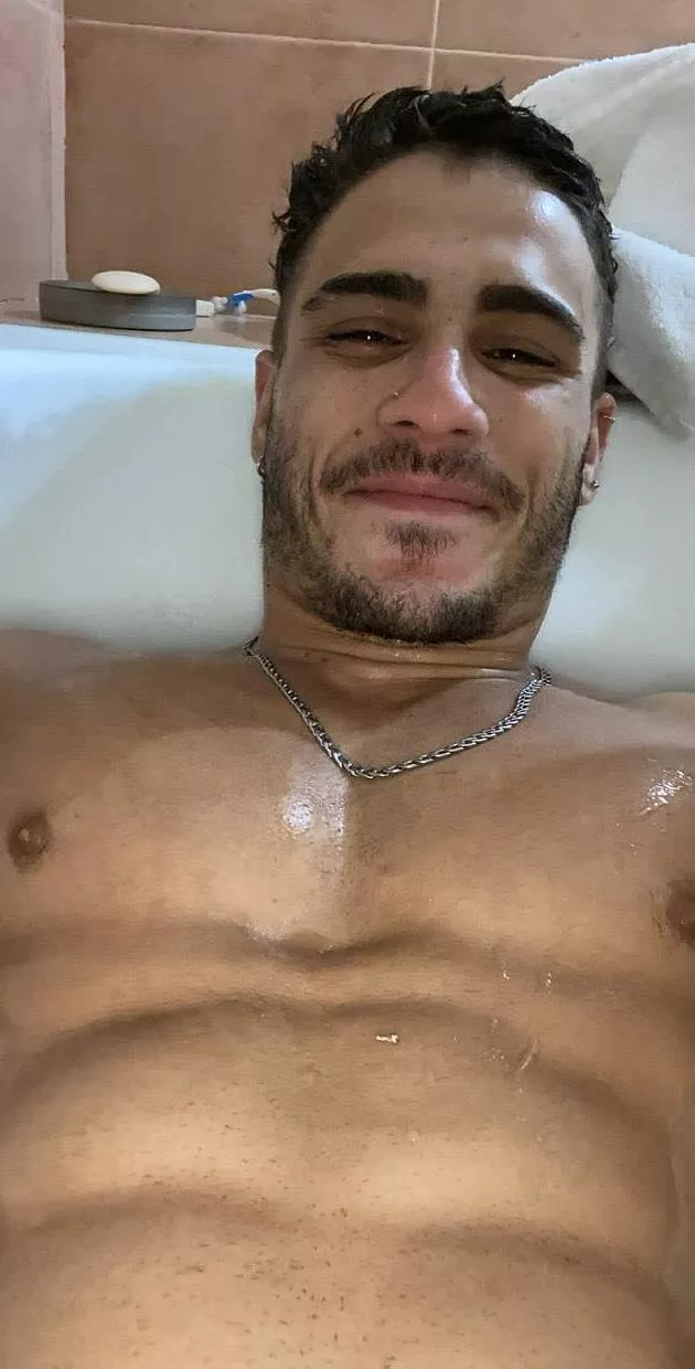 Bet you wish you could join me under this shower, huh? posted by OlieTheKing