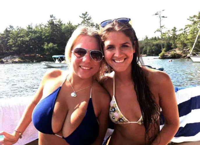 Blonde over blue by DoubleNaught7