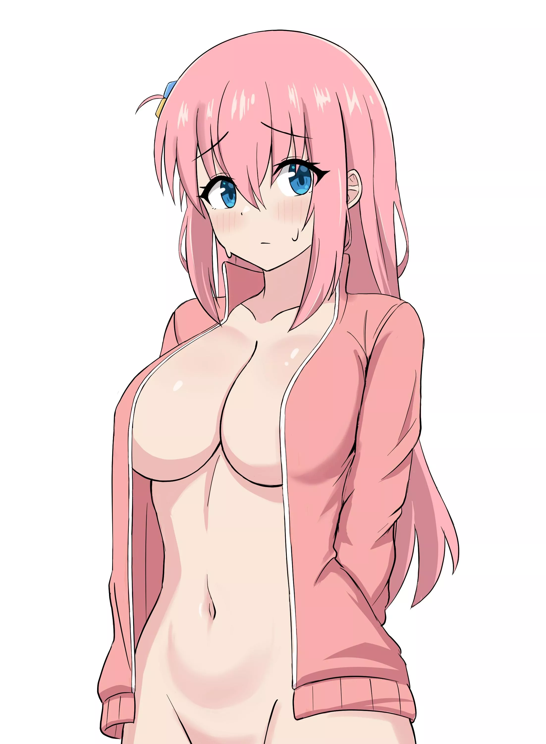 Bocchi Showing Her Breasts (Bocchi The Rock) posted by Csxc