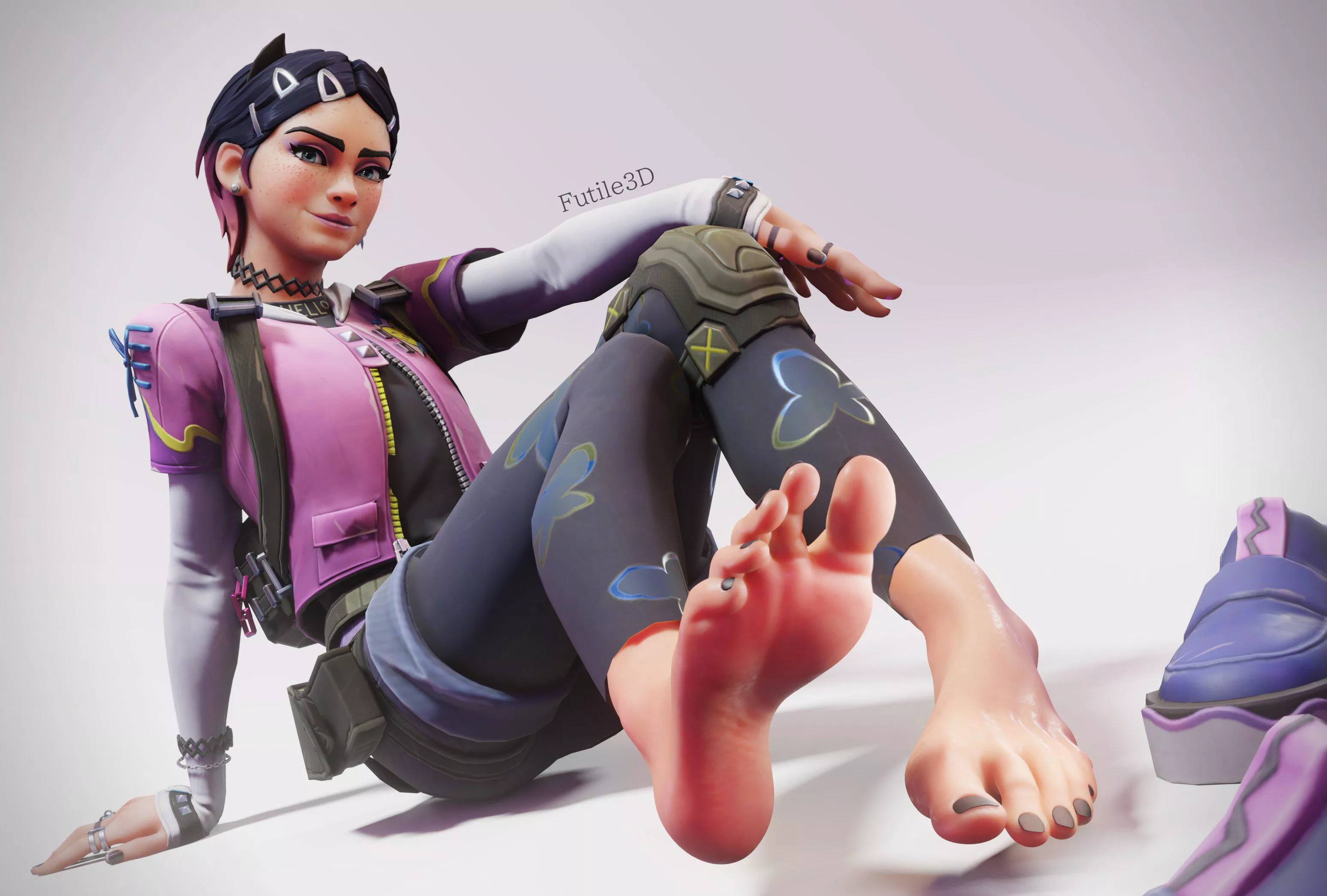 Clove (Futile3D) [Valorant] posted by Kuro-Oji