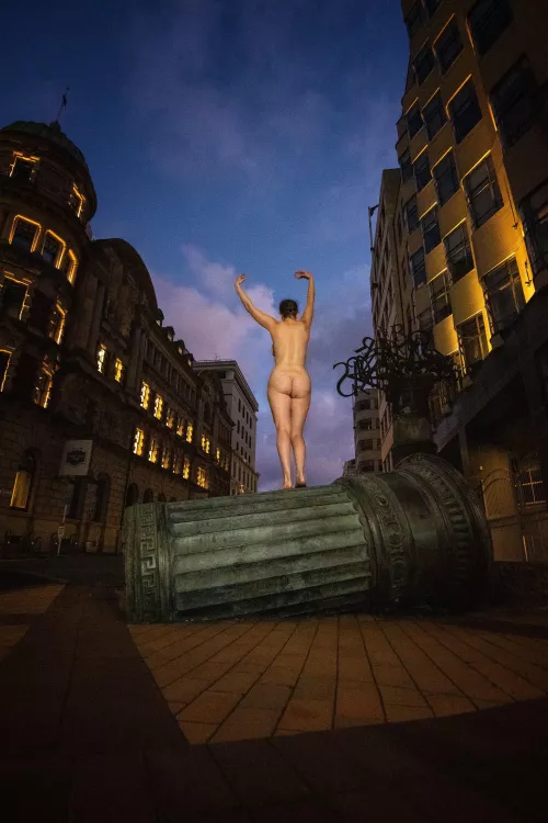 Creating nude art in the middle of the CBD - and for once I wasn’t caught! 😅 by Fernfairygoeswild