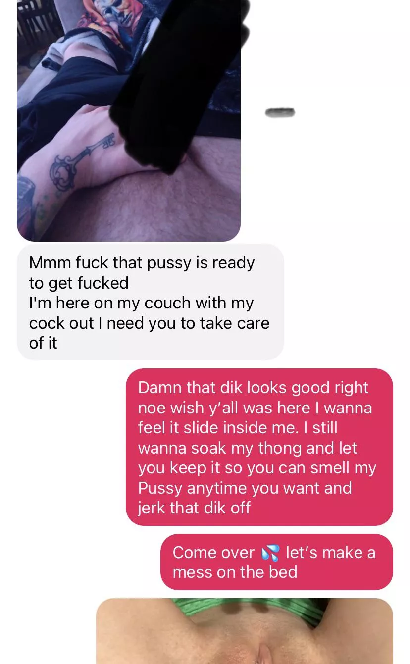 Here’s some more texts between my man and the girl pt2 posted by Burnergothgirm