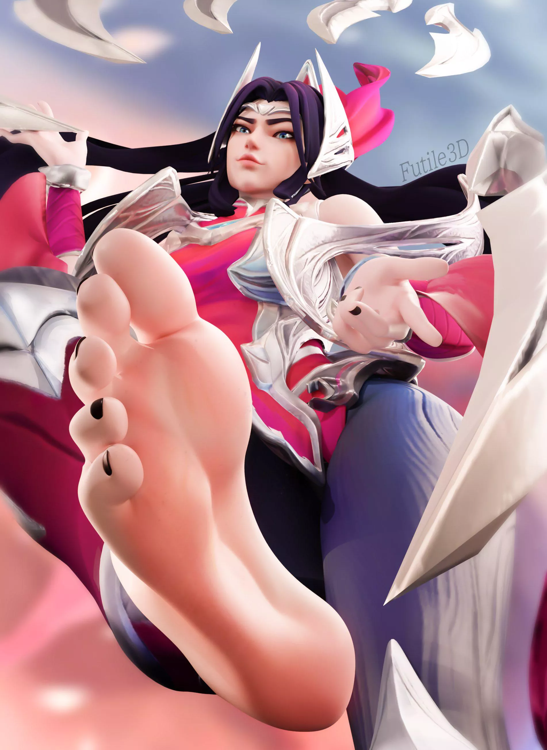 Irelia's war booty (Futile3D) [League of Legends] posted by Kuro-Oji
