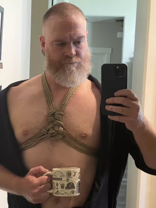 Just a lil Sunday morning freeform harness by cpschel