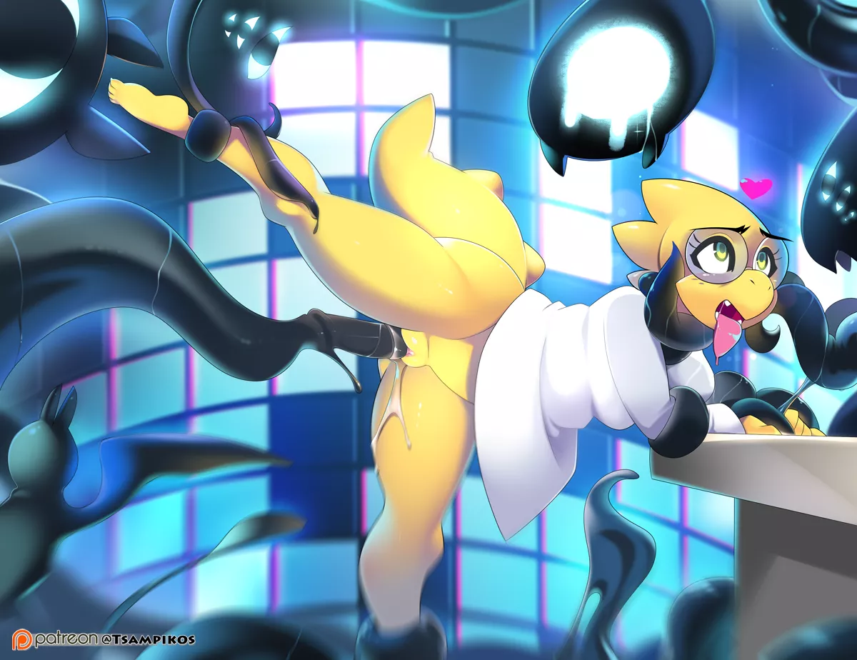 Just Like Those Human History Videos! [Alphys, Amalgamates] (Tsampikos) posted by Fluffa_Floof