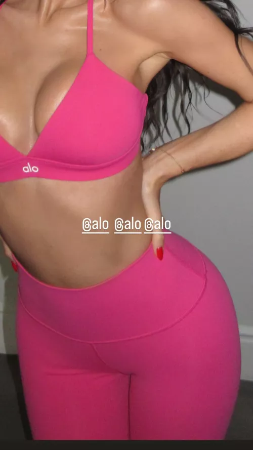 Kylie for ALO via IG Stories (May, 2024)  by GomezLover10