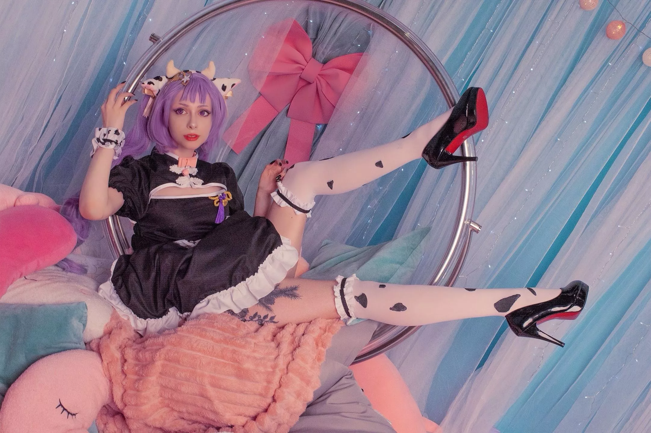 Maid Keqing by Slaysha posted by naensi