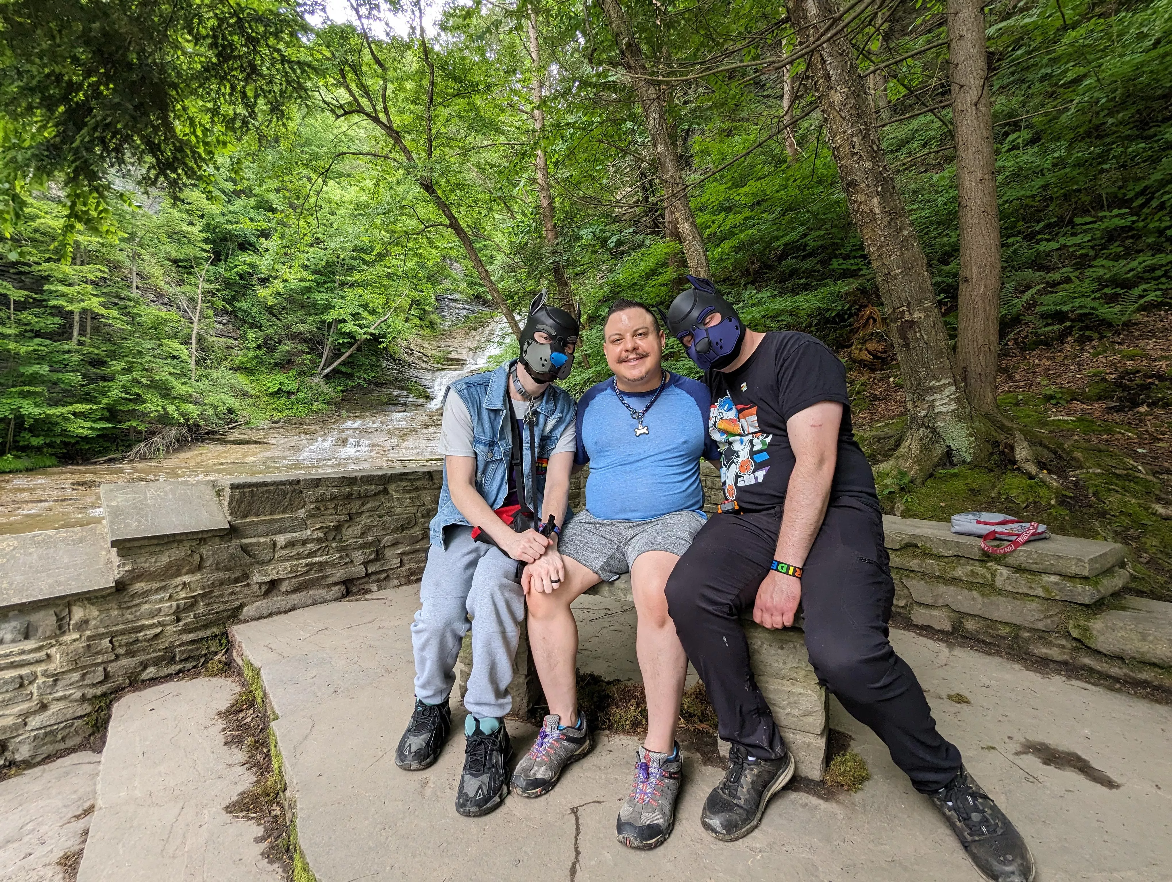 Me and two goodest pups posted by Orylus