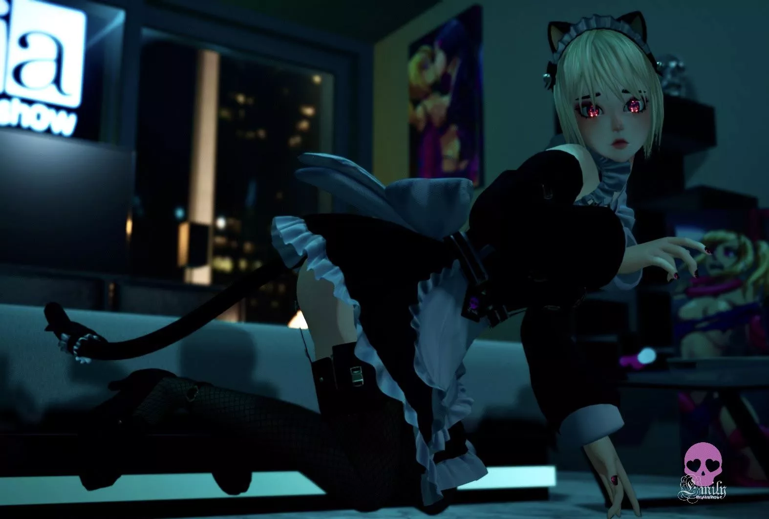 Meow?🥰 https://chaturbate.com/emyliveshow posted by EmyLiveShow