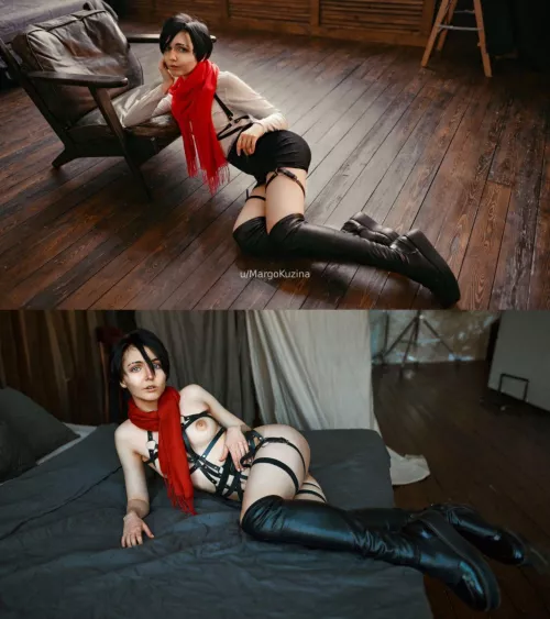 Mikasa (Attack on titan) by me by MargoKuzina