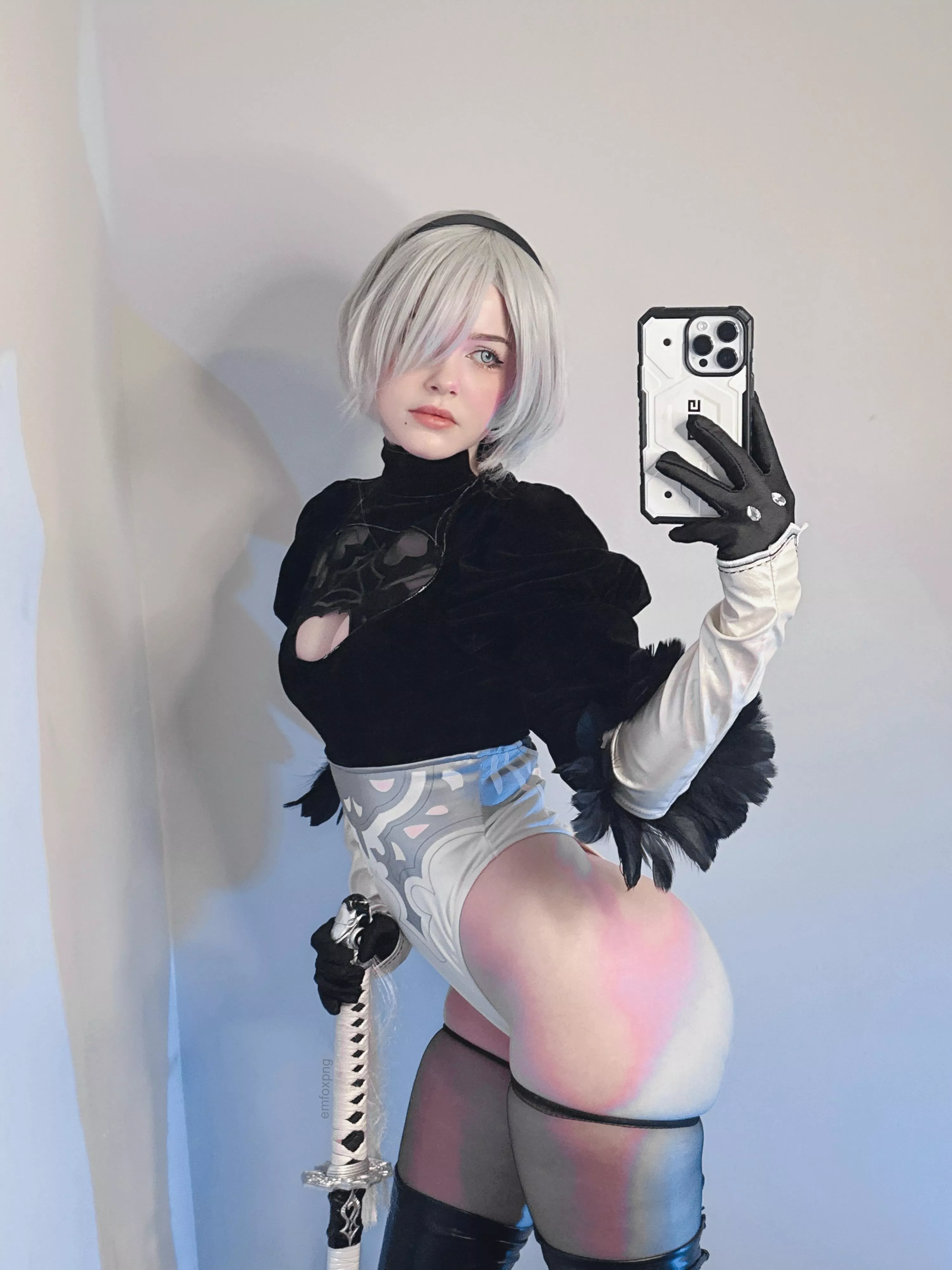 My 2B Cosplay posted by Emfoxpng