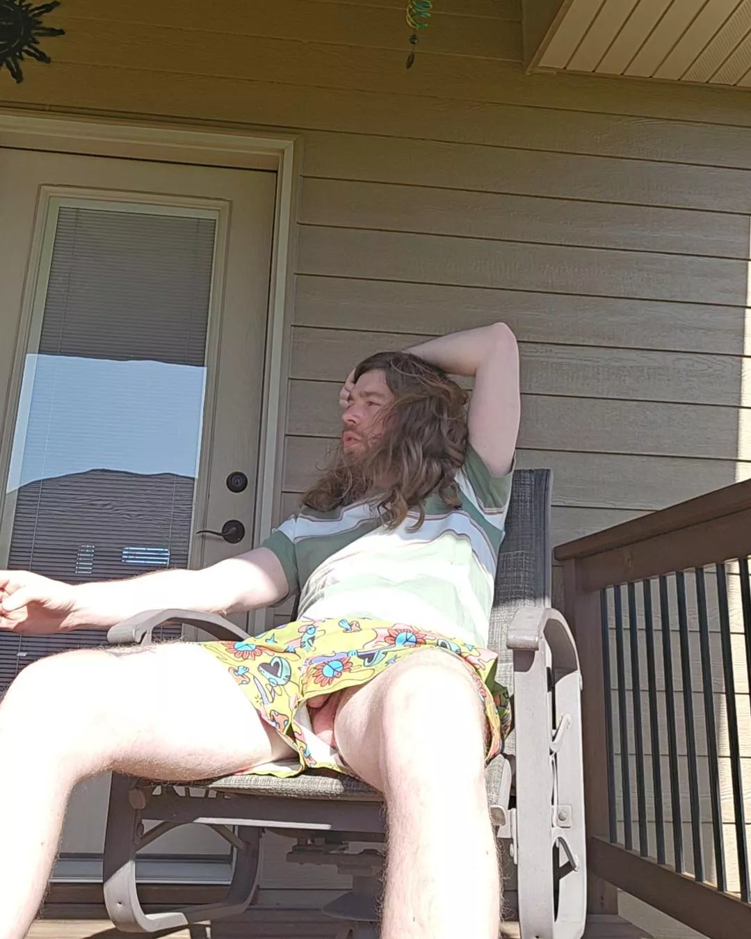 Nice day on the patio posted by Marjohh