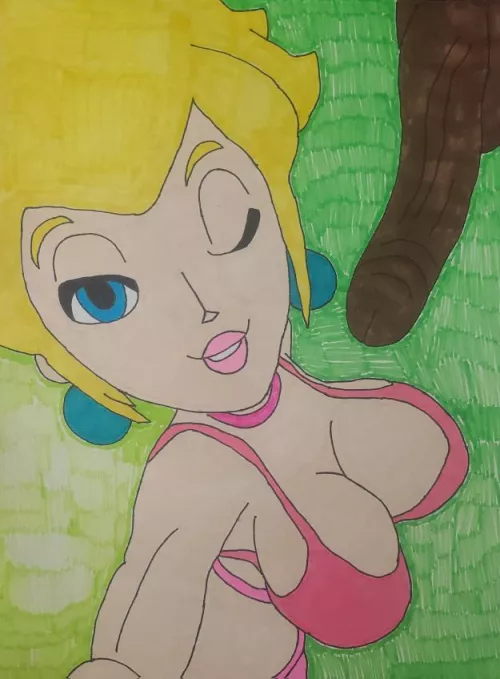 Peach Saved Picture 🖤 by ReportTough3024