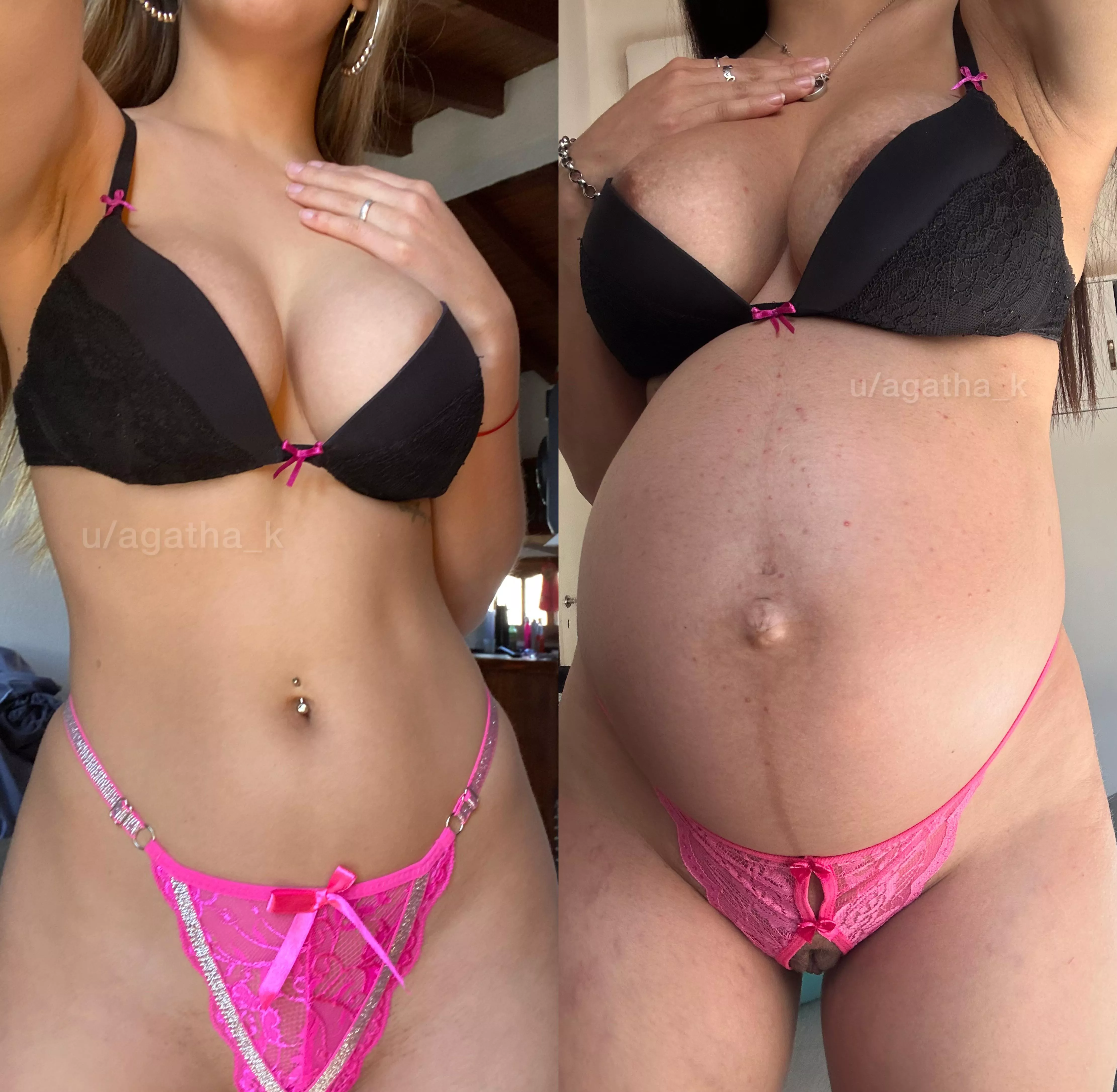 Pregnant vs not pregnant... which one is more fuckable? posted by Agatha_k