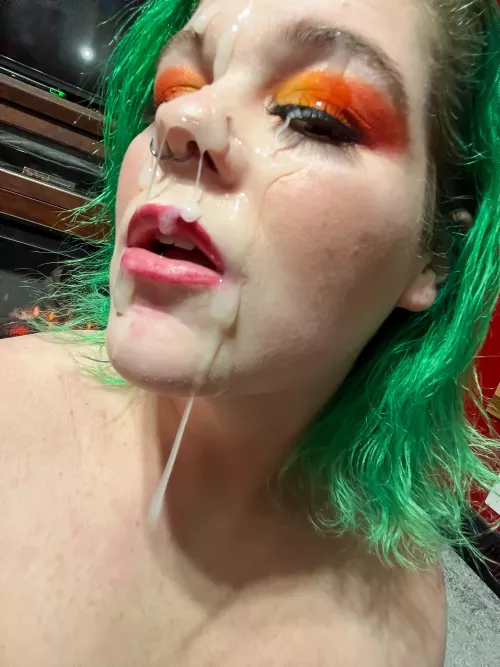 Ready for my clean up tongue by Kindlenark