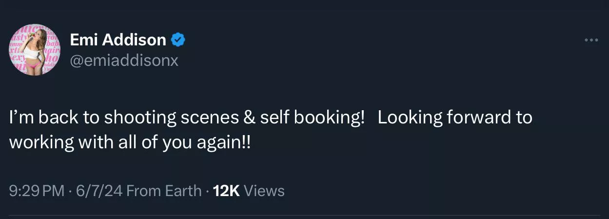 She’s back in mainstream  posted by shadowguy1618