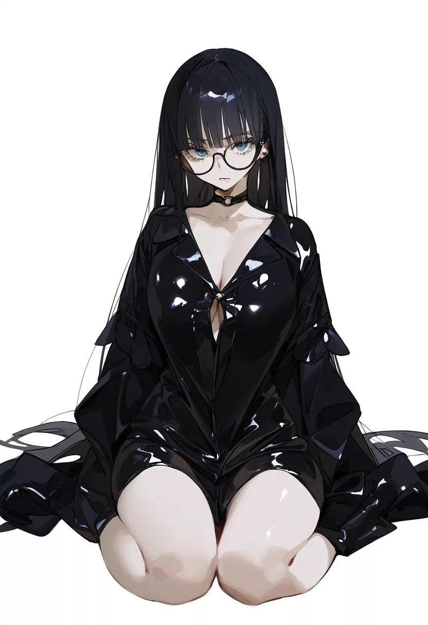 Shiny Black Rubber  posted by CheetahSperm18