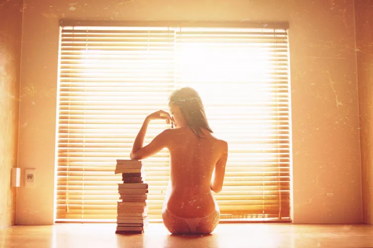 Sitting & thinking by digitalcitizenalpha