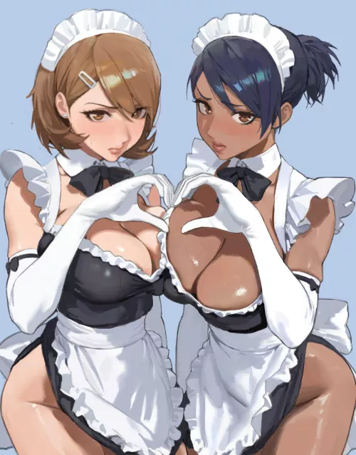 Sports club Maid girls by thegreatsato