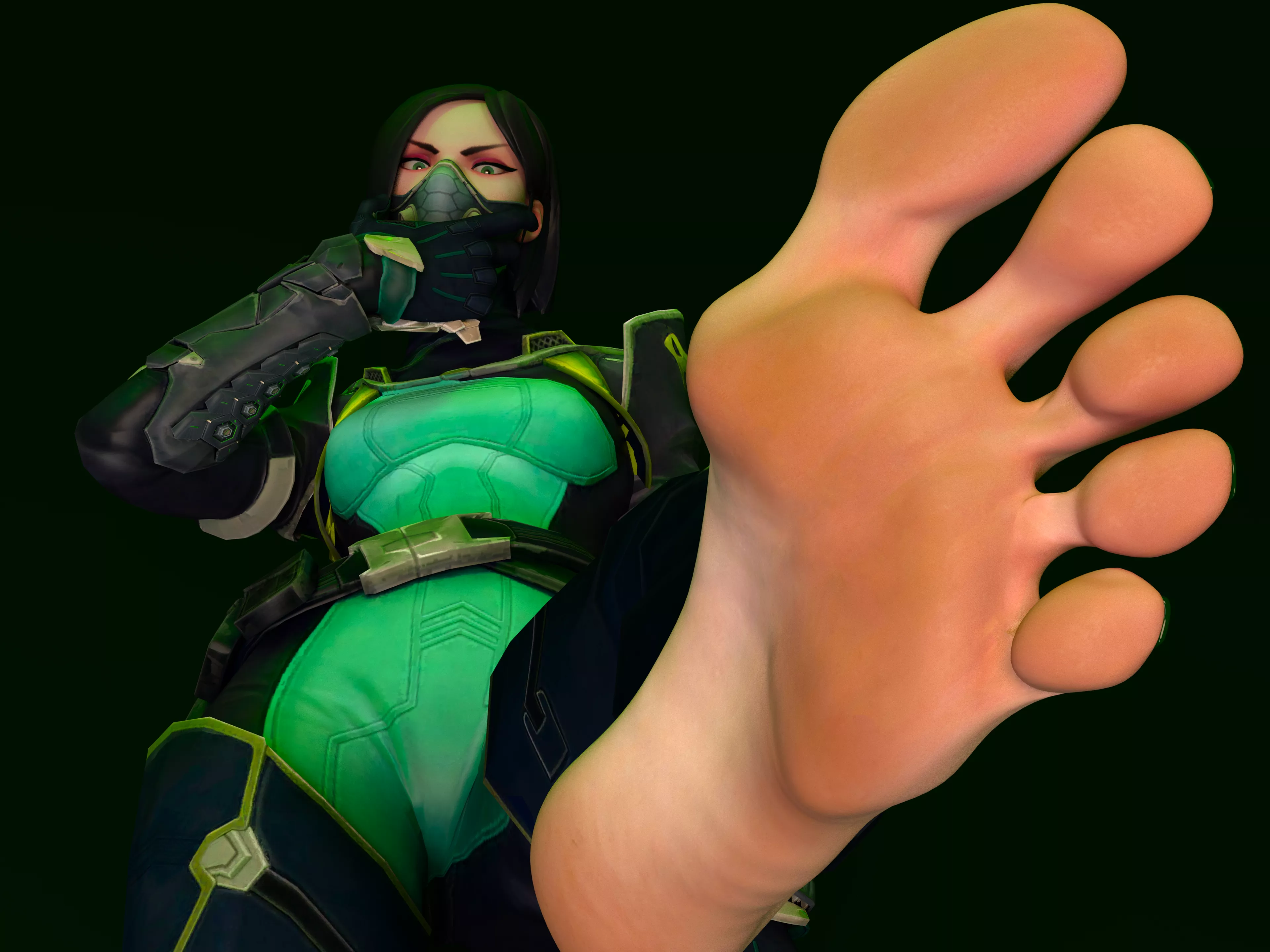 Viper (Valorant) [Artist: afu7777777] posted by ComaOfSouls