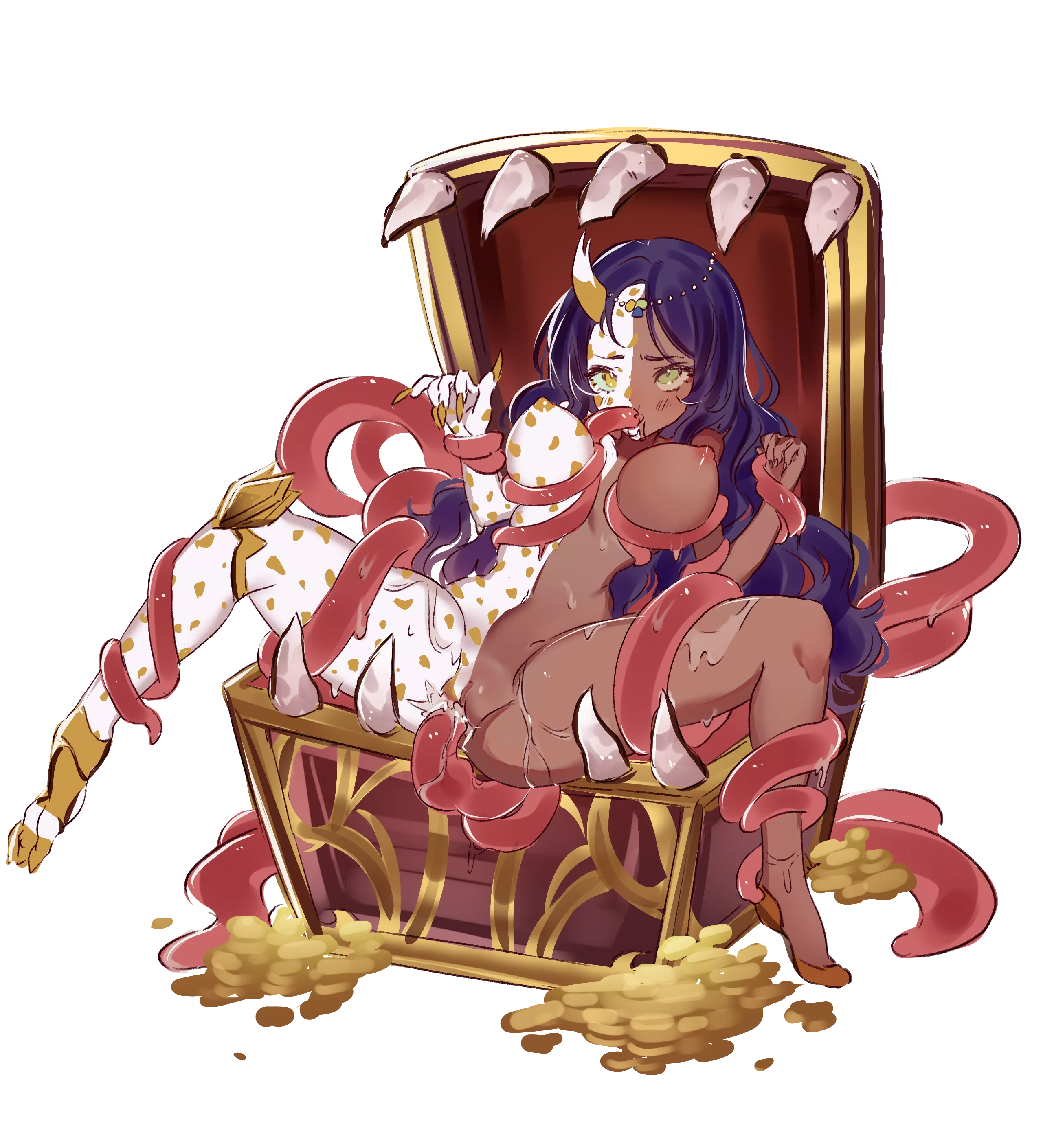 Yellow Whip, the Clumsy Treasure Seeker[OC] posted by Calderwasser