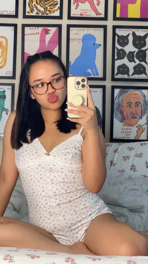 A kiss from your friendly neighbour  by Worldly_Evidence_575