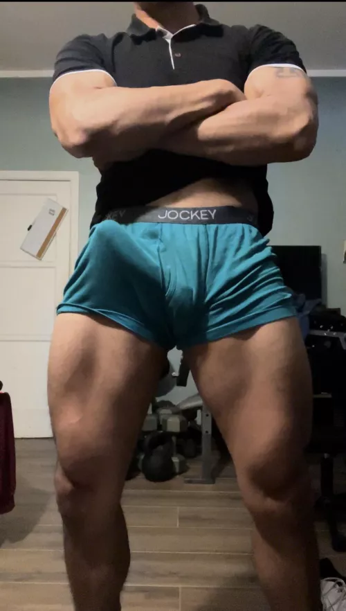 Always ready to dominate you.  by AdonisFit69