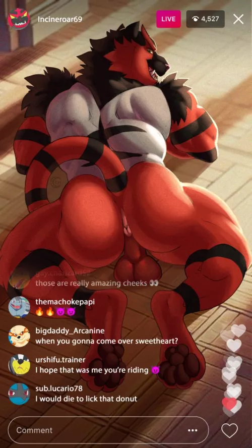 Catch them all challenge #727 - Incineroar (classicmuzzle) by Red_Gaymer