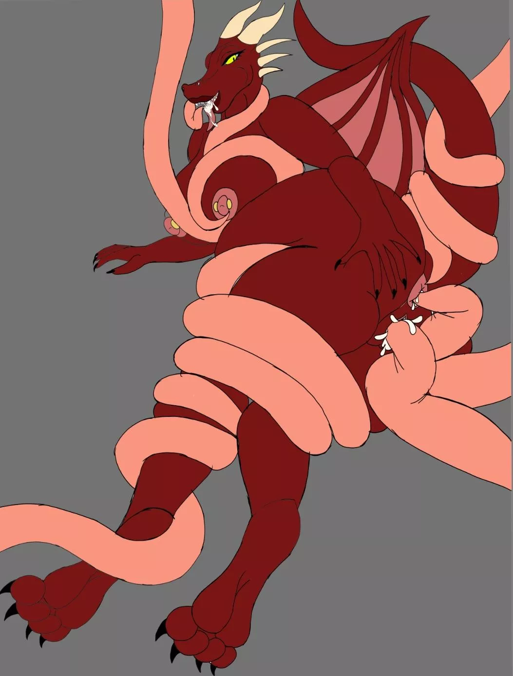 Drangoness tentacle fun [F] (xxxcaboosexxx) posted by dirtycaboose98