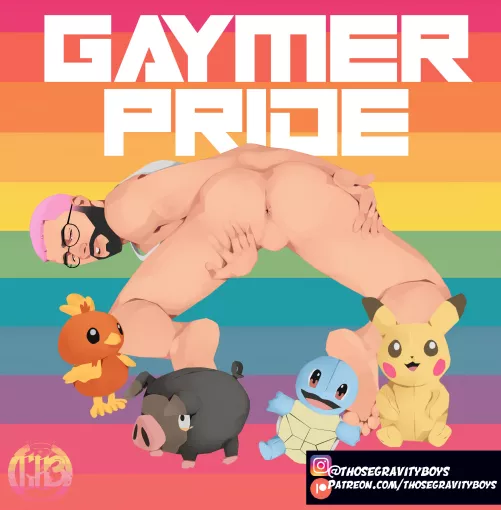 Ezra is celebrating his gaymer pride this month by showing you his game slot 🏳️‍🌈 by thosegravityboys