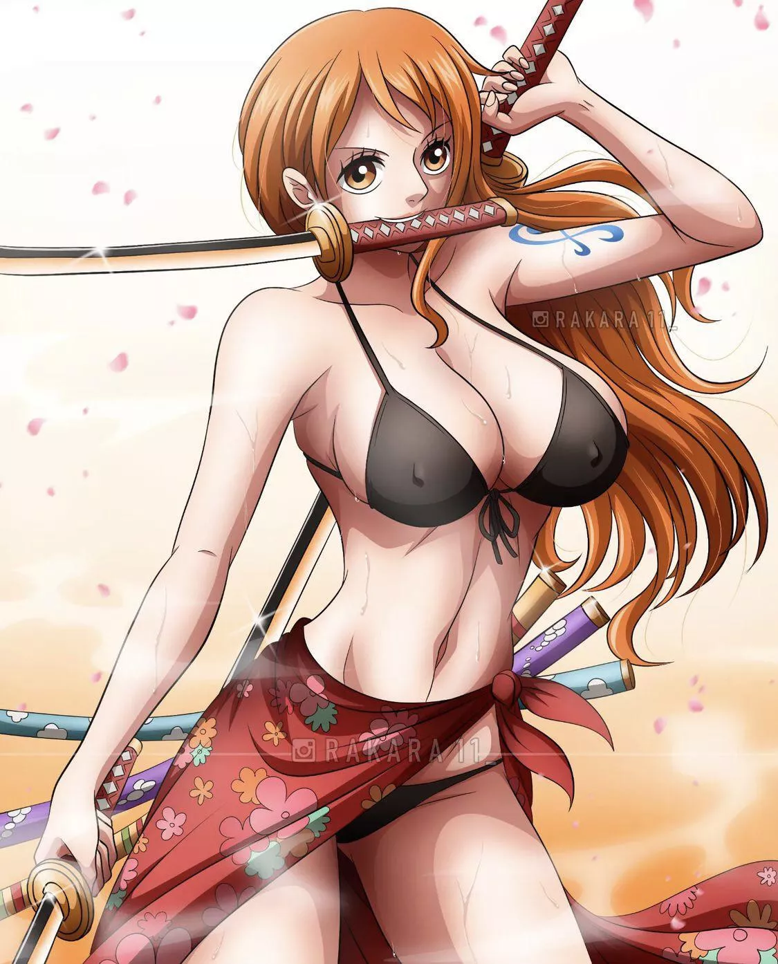 [F4A] looking to do a fun LuffyxNami roleplay. Send a message over and say/have which outfit you’d want nami in posted by Few-Acanthisitta2512