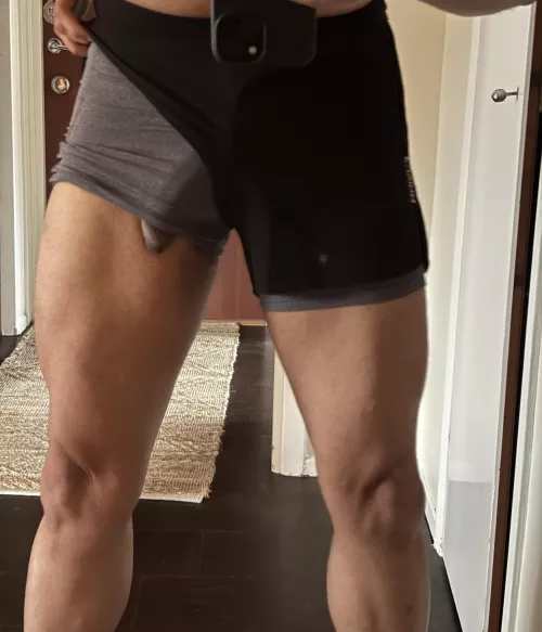 Feels weird to run with a boner  by dudesgotspunk