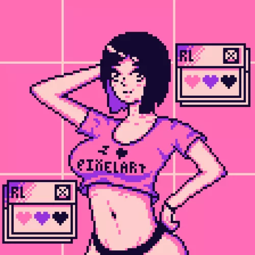 I <3 Pixelart  by Redlotoo